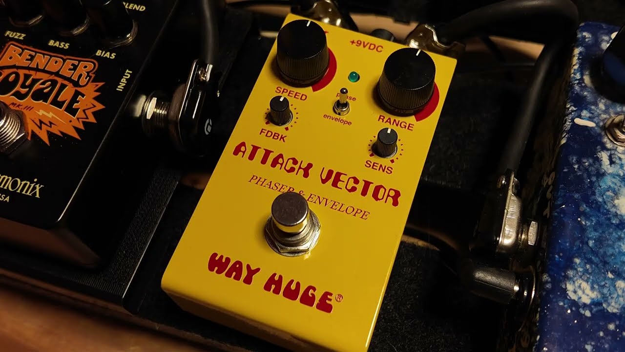 Auto-wah and phaser in one! Review of the Way Huge Attack Vector