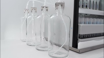 Automatic Bottle Rinsing using MOD-00P Configuration | SPE-03 8-Channel Automated SPE System