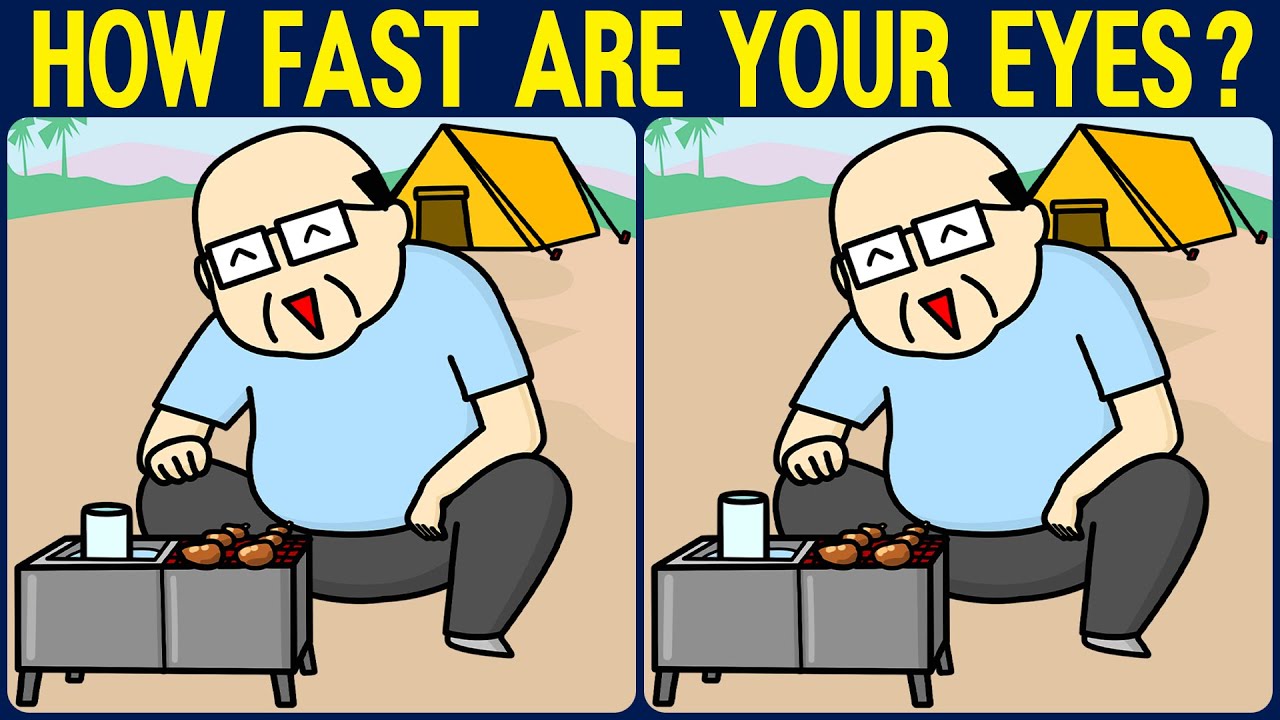 [Spot the Difference Brain Training] Can you spot what so many people are missing?