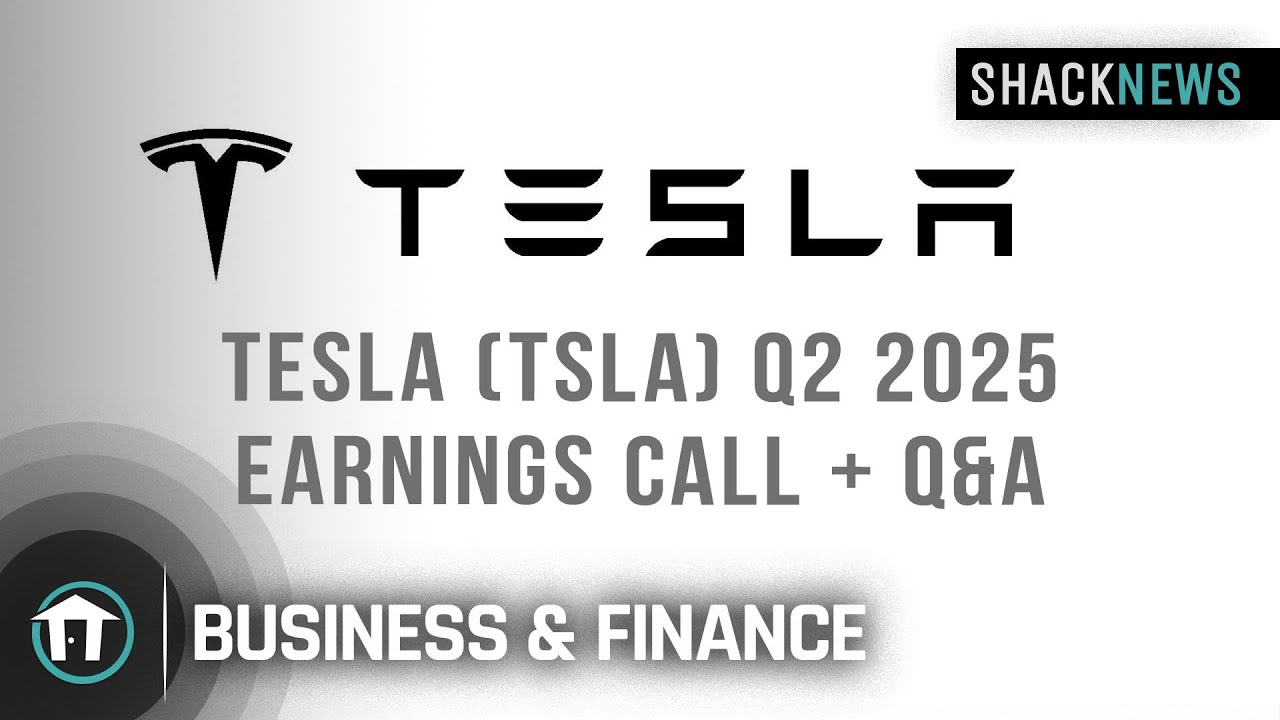 Tesla (TSLA) Q2 2025 Earnings Call + Q&A - YouTube