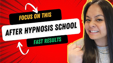 Focus on THIS after Training in Hypnosis | Principles vs Techniques