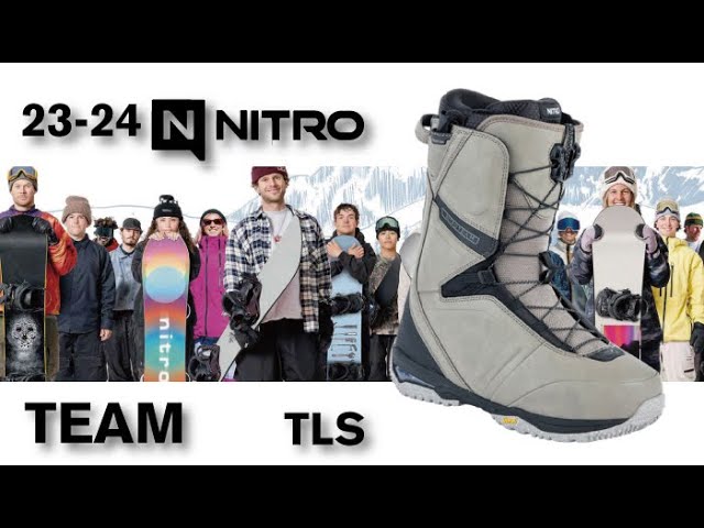 ナイトロ スノーボード 23-24 NITRO TEAM TLS 【チームブーツ】（日本語字幕入）