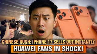 All iPhone 17s sold out in a flash in China! Huawei is furious! Buying Huawei is asking for regret!