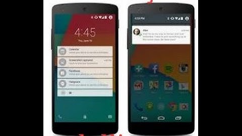 Como ter a notificações igual a do lollipop