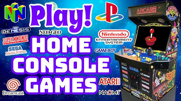 Play Home Console Games On An Arcade Cabinet Running RetroPie w/ a Raspberry Pi - RetroPie Guy
