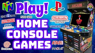 Play Home Console Games On An Arcade Cabinet Running RetroPie w/ a Raspberry Pi - RetroPie Guy Play Home Console Games On An Arcade Cabinet Running RetroPie w/ a Raspberry Pi - RetroPie Guy