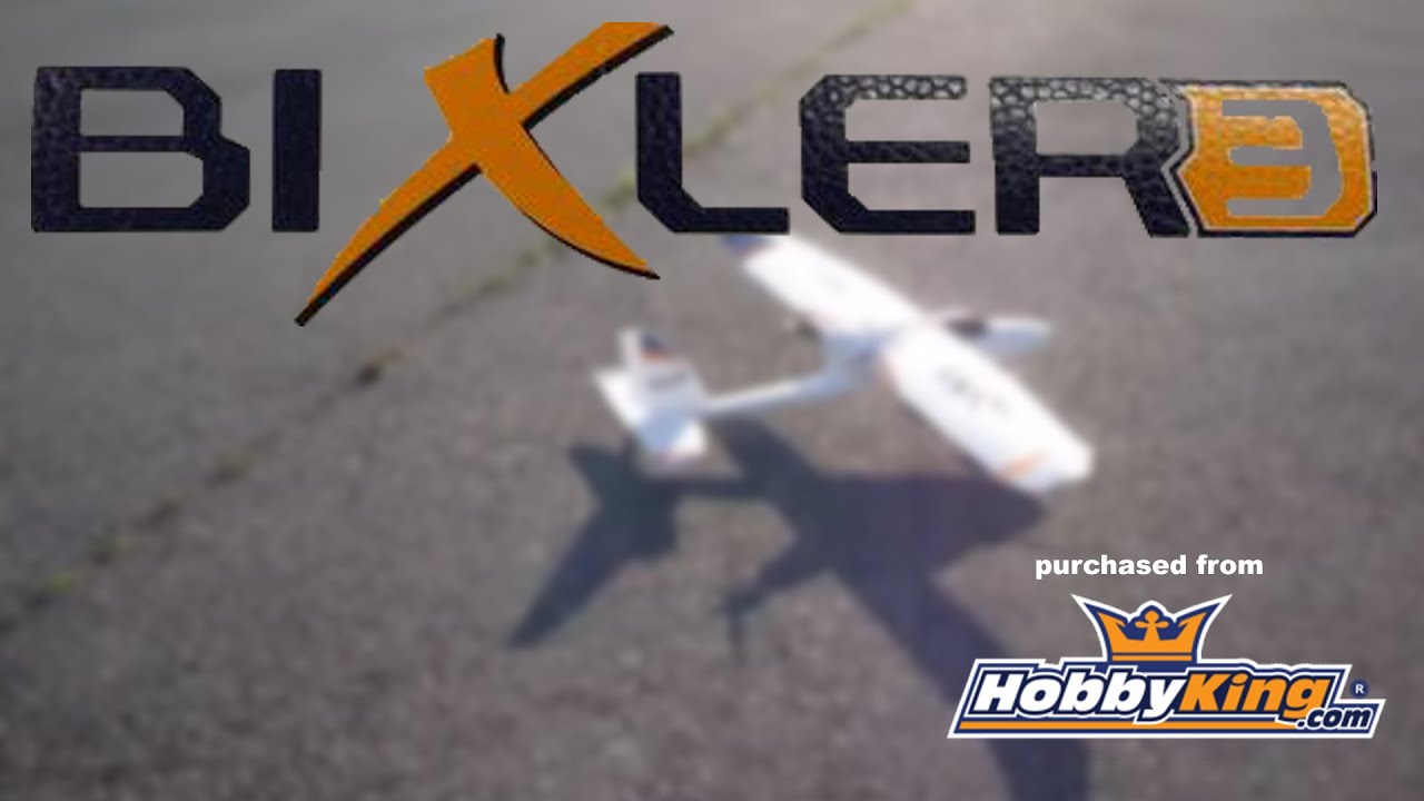 First flight HobbyKing Bixler 3 YouTube