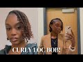 Loc Bob With Added Hair | Super Easy Loc Style