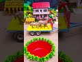 mini tractor video | mini water pump science project #ytshorts #cartoon #tractor
