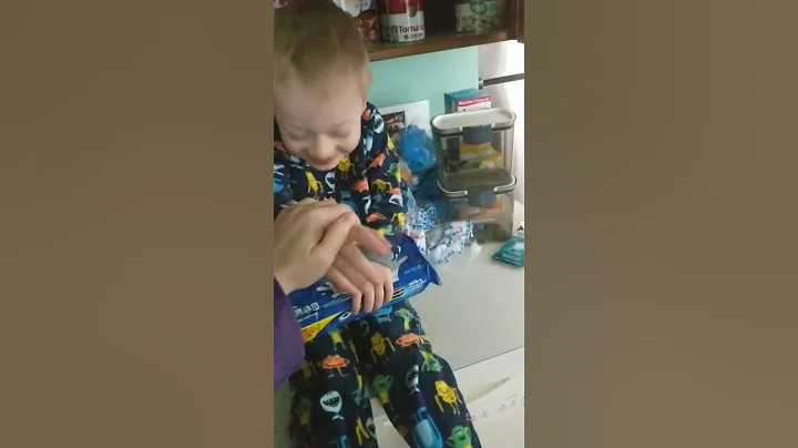 Evan trying to hide when getting into junk food ca...