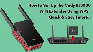 How to Set Up the Cudy RE3000 WiFi Extender Using WPS | Quick & Easy Tutorial