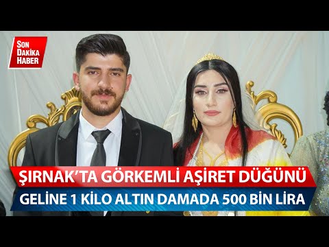 Şırnak'ta Görkemli Aşiret