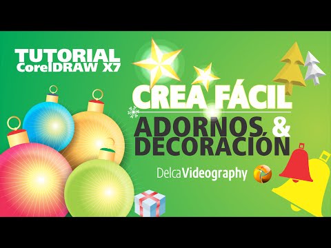 (BÁSICO) TUTORIAL 4 CorelDRAW X6, X7: Adornos y Accesorios (Español)