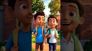 "Ek sath baithne ki kahani"❤️ | True friendship....#ai #shorts