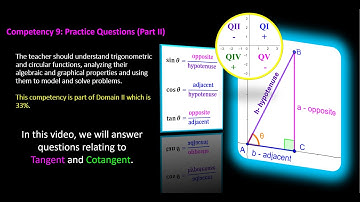 TExES 7-12 (235) Math Competency 9: Practice Questions Part II