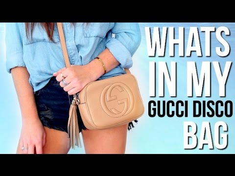 What&#39;s In My Bag? Gucci Soho Disco Bag 2016 || Sarah Belle - YouTube