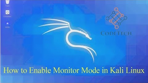 How to Enable Monitor Mode in Kali Linux #linux #kalilinux #monitormode #systemadministration