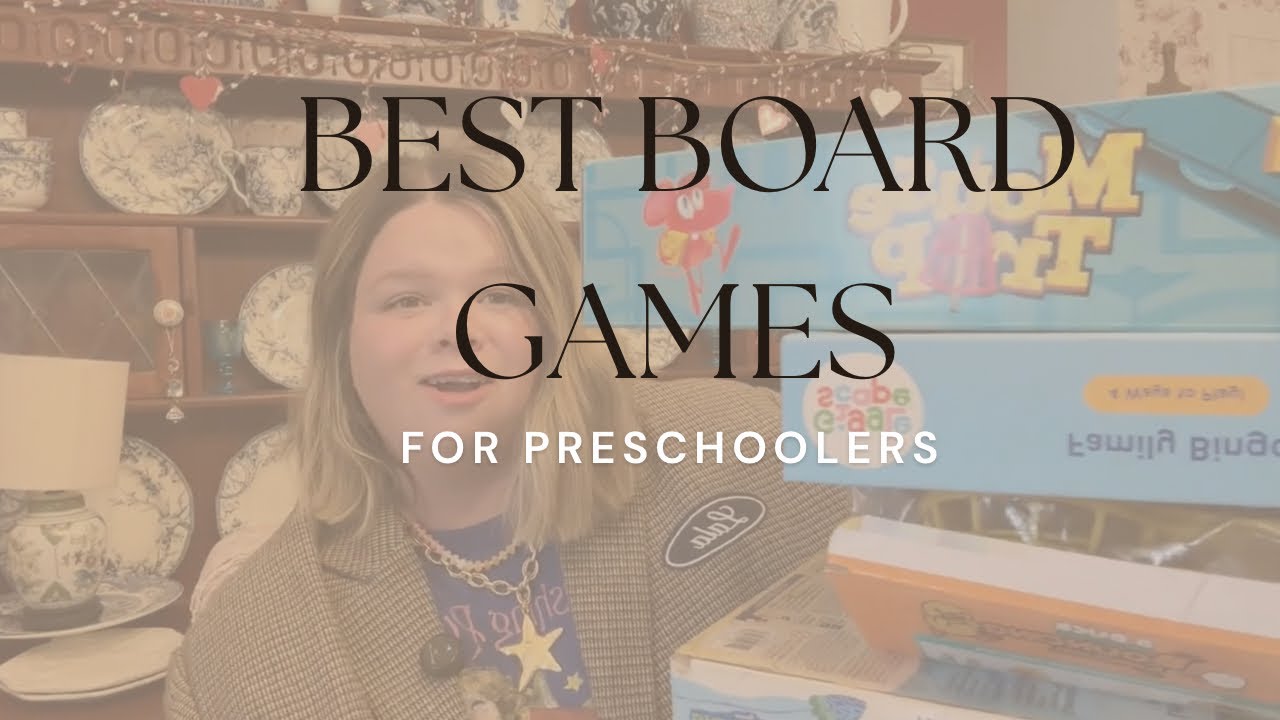 Learning Through Play: The Best Board Games for Little Kids