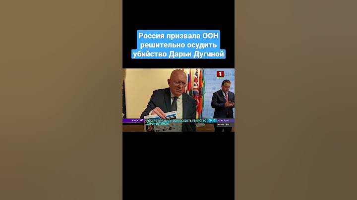 ❗️ Россия призвала ООН решительно осудить убийство Дарьи Дугиной. #оон #убийстводугиной #россия