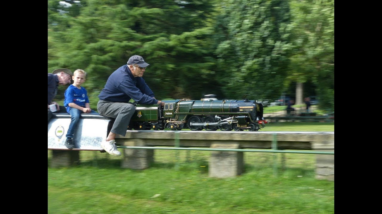 Mote Park Miniature Railway 30/07/2017 YouTube