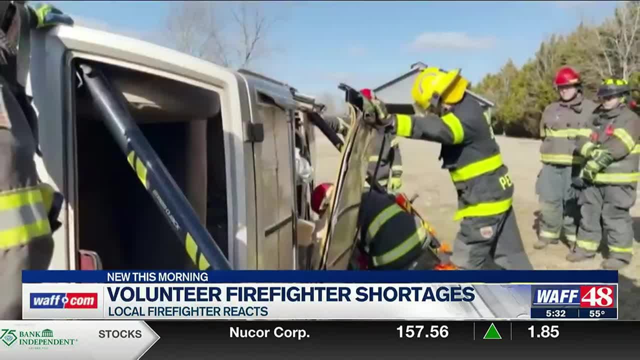 Firefighters react to shortages impacting area volunteer departments