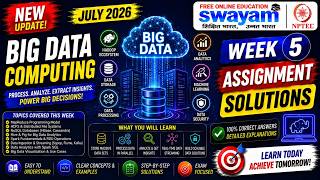 Big Data Computing Week 5 Assignment Answers 2026 | NPTEL July 2026 | NPTEL Assignment Solutions