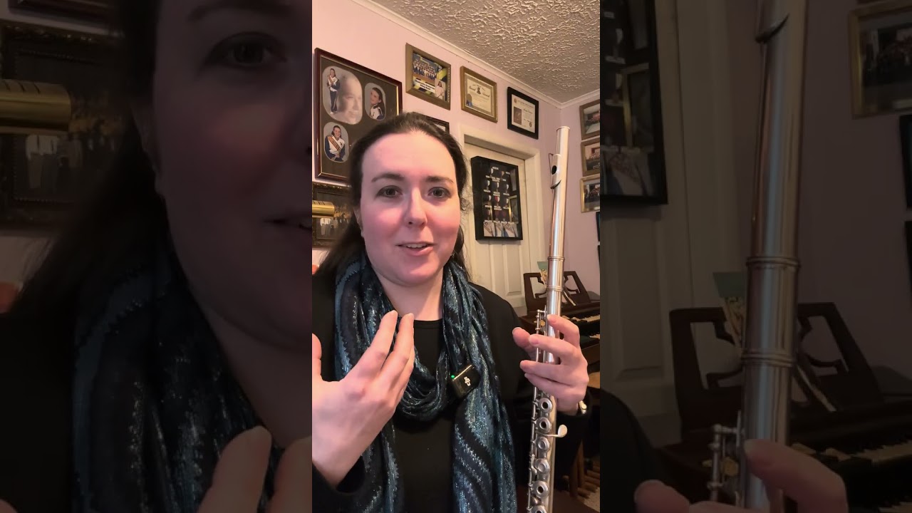 Flute Embouchure Stabilization and Exercises Video 2 of 3 