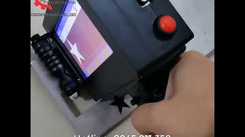 Máy in phun date cầm tay MX3S