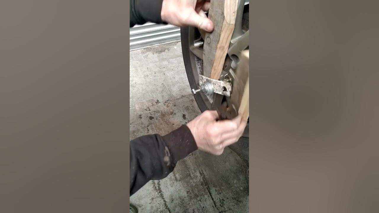 socket stuck on locking wheel nut. YouTube