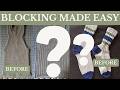 How to Block Your Knitting (6 Minute Step-by-Step Guide) | Fix Uneven Stitches &amp; Wonky Knits