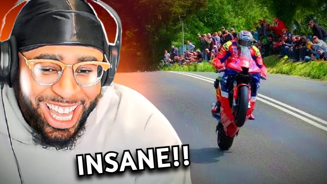coolkid reacts to 200MPH+ BIKES ON TT ISLE OF MAN! JUMPS, CLOSE CALLS & MORE!