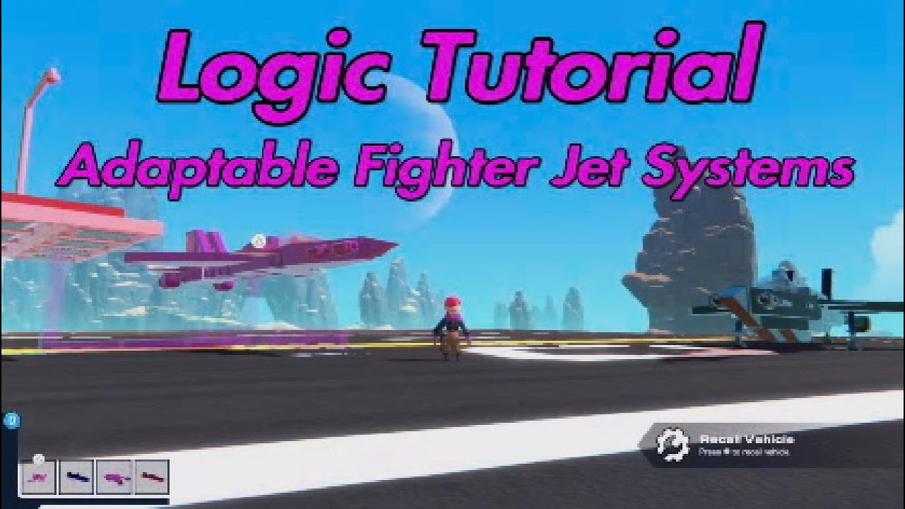 Logic Tutorial: Adaptable Fighter Jet Systems [Trailmakers] - YouTube