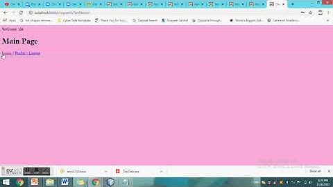 AJP Program 5 Java Servlet Http Session - Part VIII