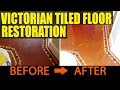 Victorian Tiled floor restoration in Lewisham