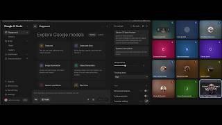 Using Google AI Studio as a Test-Kitchen