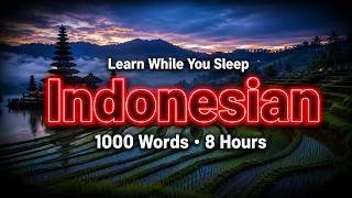 1000 Essential Indonesian Words | Sleep & Learn screenshot 4
