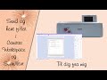 Send og hent filer i Canvas Workspace og ScanNcut, tutorial på dansk