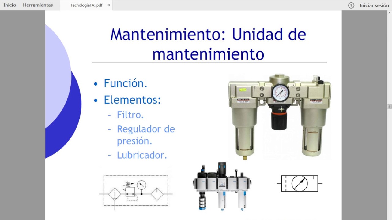 Unidad de mantenimiento hidraulico