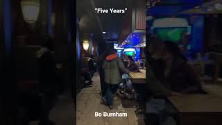 bar close @ 2AM but Minnesota has long goodbyes 🕒 “Five Years” ⏳ Bo Burnham #boburnham #goodbye