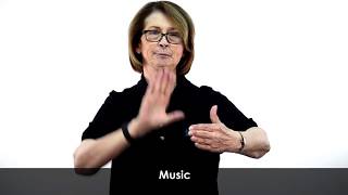 Harris Communications ASL Word of the Week: Music