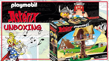 Unboxing Playmobil Astérix : La hutte d