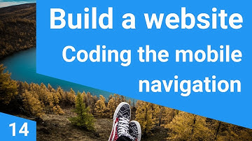 Build a responsive website tutorial 14  - The mobile menu