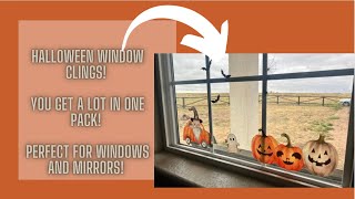 Halloween Window Clings