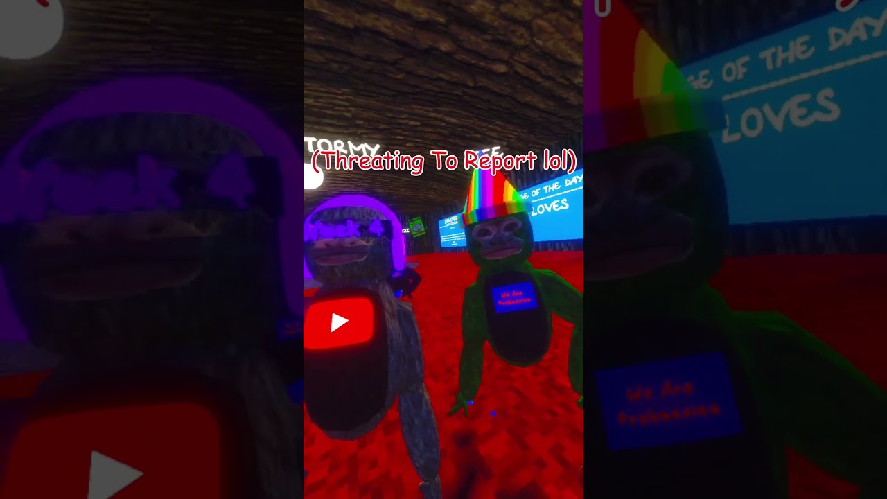 What It S Like To Be The Owner Of A Gorilla Tag Fan Game Gorillatag Vr Probosciss