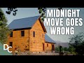 How Will They Move This King Sized Log Cabin With No Vision | Massive Moves | Documentary Central