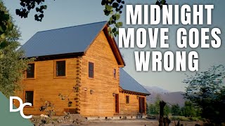 How Will They Move This King Sized Log Cabin With No Vision | Massive Moves | Documentary Central