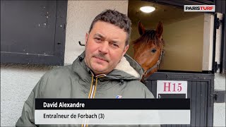 David Alexandre, entraîneur de Forbach (le mercredi 6 mars à Amiens)