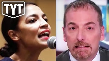 Alexandria Ocasio-Cortez TORCHES Chuck Todd