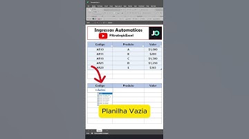 Como Sincronizar Dados Entre Planilhas Excel em 60 Segundos! #shorts