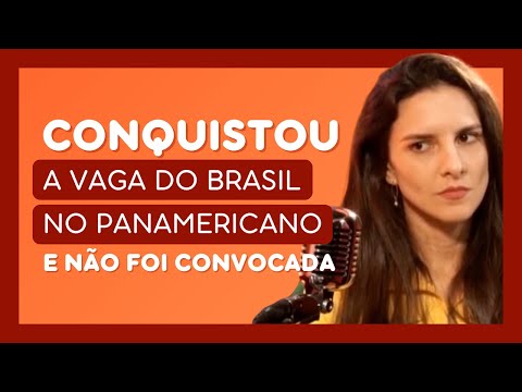 CONQUISTOU A VAGA DO BRASIL E NÃO FOI CONVOCADA